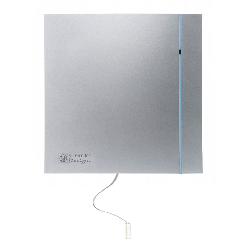 Накладной вентилятор Soler Palau SILENT-100 CMZ SILVER DESIGN