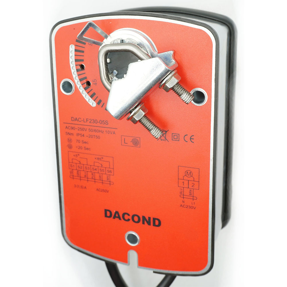 Привод воздушной заслонки DAC-LF24-02S