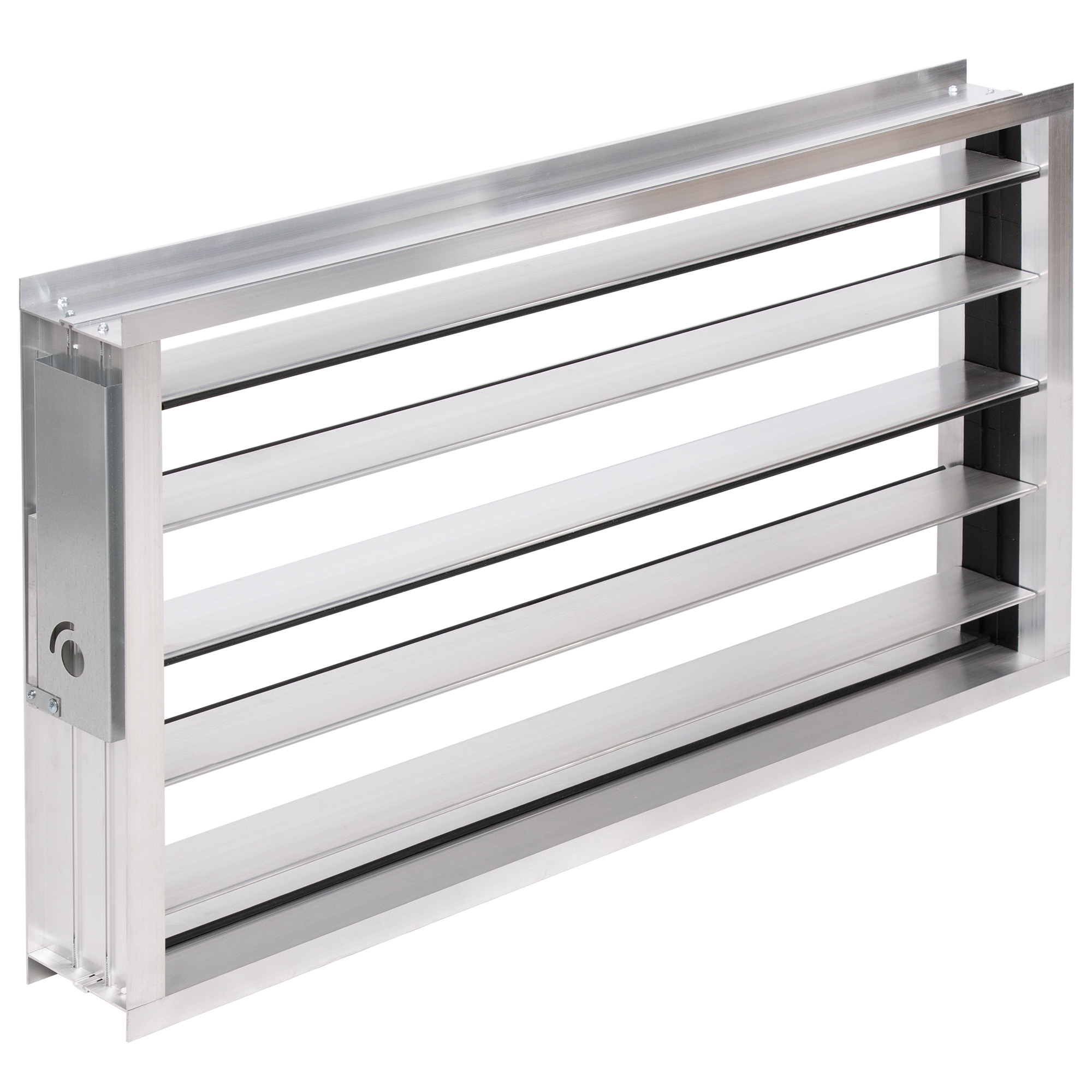 Клапан воздушный SHUFT DRr 400х400 с подставкой под электропривод