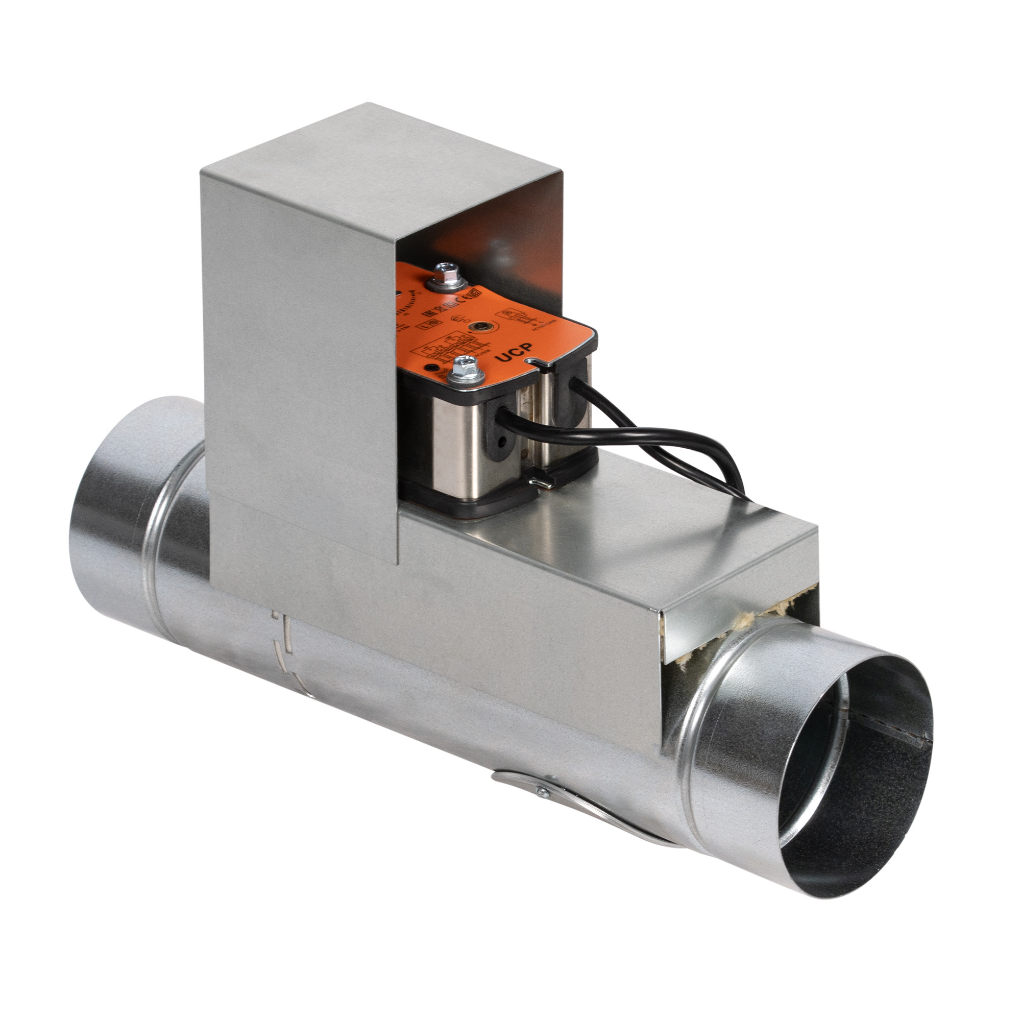 Клапан противопожарный SHUFT SHFDO-60-O-d1000-EM230-0-0-0-0