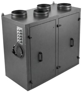 Приточно-вытяжная установка с роторным рекуператором RWN-RR-1000(30m)-ЕС-НЕ1,8-Compact(N)