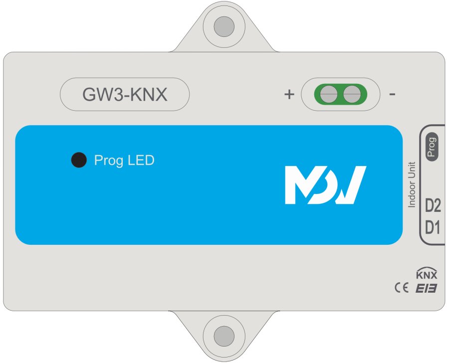 Шлюз MDV GW3-KNX