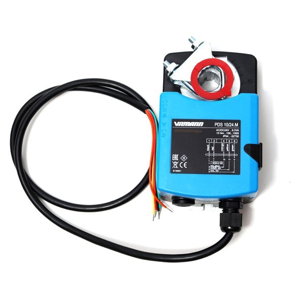 Привод воздушной заслонки VILMANN PDS 10/230.DT (10 Нм, 230 В, с возвратной пружиной) Привод воздушной заслонки VILMANN PDS 10/230.DT (10 Нм, 230 В, с возвратной пружиной)