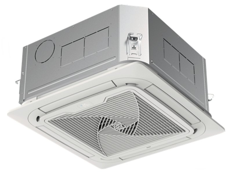 Четырёхпоточный кассетный внутренний блок MRV Haier AB182MCERL с панелью PB-620QB(H)