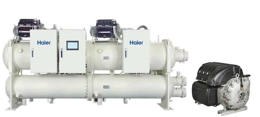 Чиллер с турбокомпрессором Haier CCWP1100MTN0101E1 с водяным охлаждением Чиллер с турбокомпрессором Haier CCWP1100MTN0101E1 с водяным охлаждением