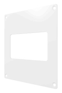 Накладка торцевая НПП 110x55 153х153 пластик ERA