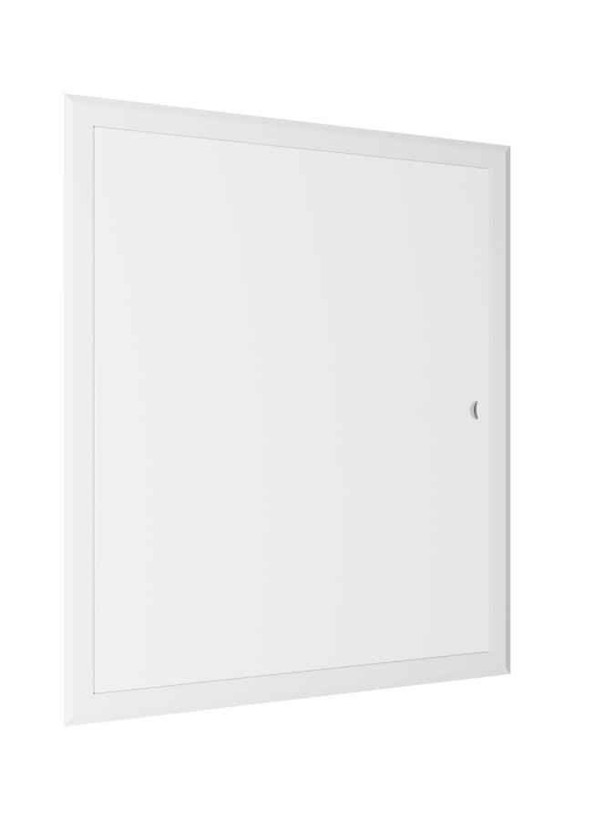 Люк ревизионный ЛТМп фланец 500х600 ручка магнит 560х660 окрашенная сталь EVECS